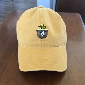Smokey the bear baseball hat